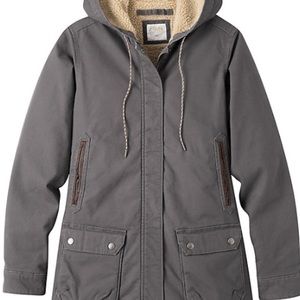 Mountain Khaki shearling jacket